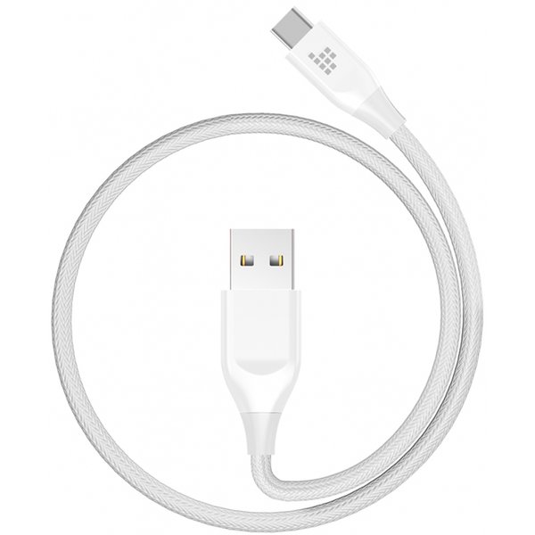 Кабель Tronsmart USB2.0-Type-C 1m ATC7 Nylon Cable White